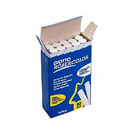 TIZA GIOTTO ROBERCOLOR BLANCA CJ X10